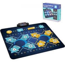 Tanssimatto PEVA pohja kahdeksan painiketta yksin ja kaksin säädettävä äänenvoimakkuus sisäänrakennettu musiikki