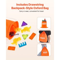 Magneettiset rakennuspalikat muovia viisikymmentäkuusi osaa neljä dinosaurusta yli kolme vuotta