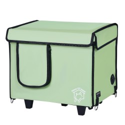 Lämmitettävä kohotettu kissatalo 900D Oxford kangas sisä ja ulkokäyttöön säädettävä lämpötila 40 60