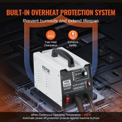 Pistehitsauslaite 1800 watin manuaalisäätö seitsemällä toimintatilalla auton koripeltien oikaisuun