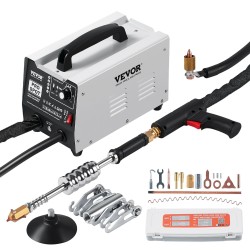 Pistehitsauslaite 1800 W automaatti ja manuaali 7 toimintoa peltilommoille teräkselle ja raudalle
