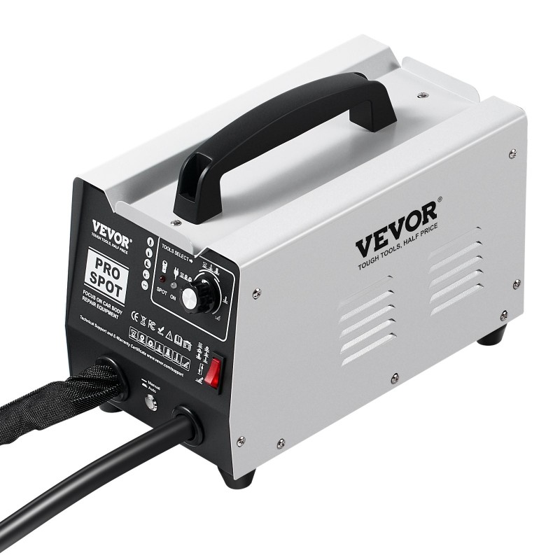 Pistehitsauslaite 1800 W automaatti ja manuaali 7 toimintoa peltilommoille teräkselle ja raudalle