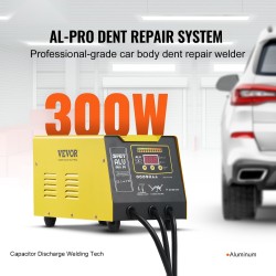 Pistohitsauslaite alumiinille 300W lommojen oikaisuun manuaali ja automaattinen kuumailmapuhaltimella