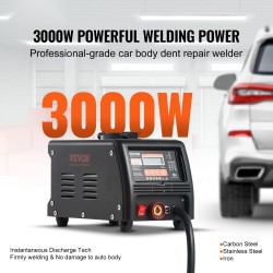 Nastahitsauskone 3000W automaattinen ja käsikäyttöinen 9 toimintatilaa hiiliteräkselle ja ruostumattomalle teräkselle