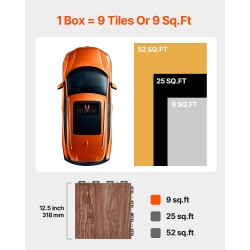Yhdistettävät tanssilattian palat PP ja PVC 315x315 mm 9 kpl pehmustettu pohja