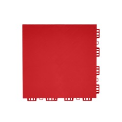 Harjoittelulattialaatat polypropeeni 315x315 mm 8 kappaletta punainen jääkiekon kuivaharjoitteluun