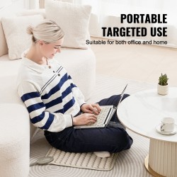 Kaukoinfrapunalämpötyyny ametistikivillä 46 x 46 senttimetriä selälle