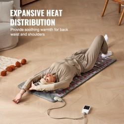 Ametistilämpöalusta 1530x615 mm jade turmaliini kauko-infrapuna 660nm punavalo negatiiviset ionit