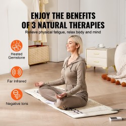 Ametistilämpömatto kaukoinfrapunasäteilyllä luonnonkivillä 1830 x 610 mm