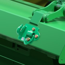 Traktorin kauhan pultattavat G70 taotut tartuntakoukut 3/8 2 kpl vihreät