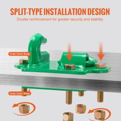 Pultattavat kauhankoukut 3/8 tuuman G70-teräs sidontarenkaalla traktoreihin ja kuorma-autoihin