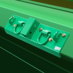 Traktorin ämpärikoukku G70 taottu teräs 7,93 mm ketjukoukku sidontarenkaalla pultti ja hitsauskiinnitys