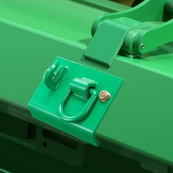 Traktorin kauhan 5/16-tuumainen G70 taottu tartuntakoukku D-renkaalla 2 kpl pultattava