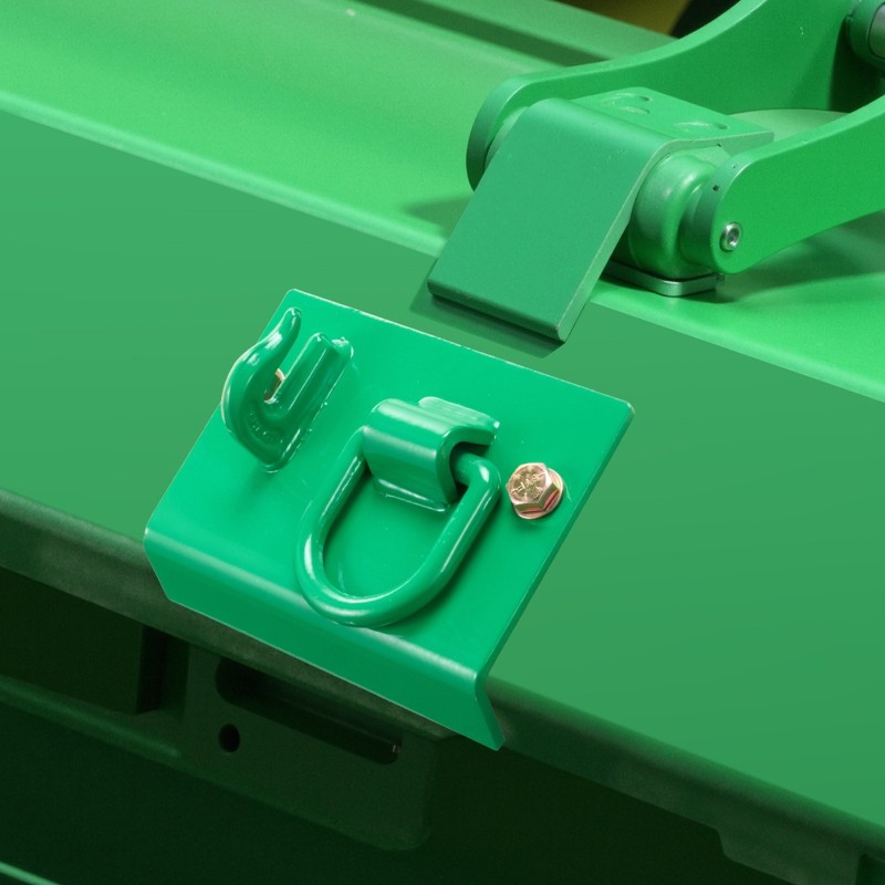 Traktorin kauhan 5/16-tuumainen G70 taottu tartuntakoukku D-renkaalla 2 kpl pultattava