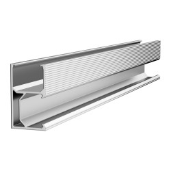 Aurinkopaneelien alumiinikiinnityssarja 10 kiskoa 100 mm 4 pääkiinnikettä 6 välikiinnikettä 35 40 mm