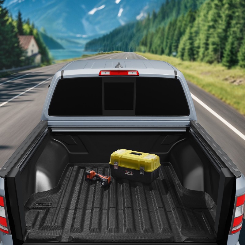 Kuorma-auton lavamatto TPE-materiaali 5 jalan lavalle Nissan Frontier 2022–2024