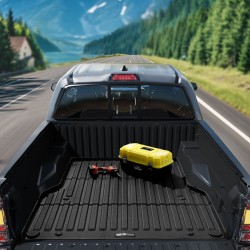 Kuormatilan matto TPE 5 ft lavalle Toyota Tacoma 2005–2023 liukumaton musta