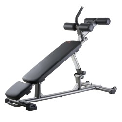 Monikäyttöinen kotikuntopenkki hiiliteräsrunko 4-portainen korkeussäätö säädettävä jalkatuki 453 kg kantavuus