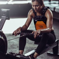 Painolevypari teräs 8.75 LB kaareva ergonominen 295x248x8 mm