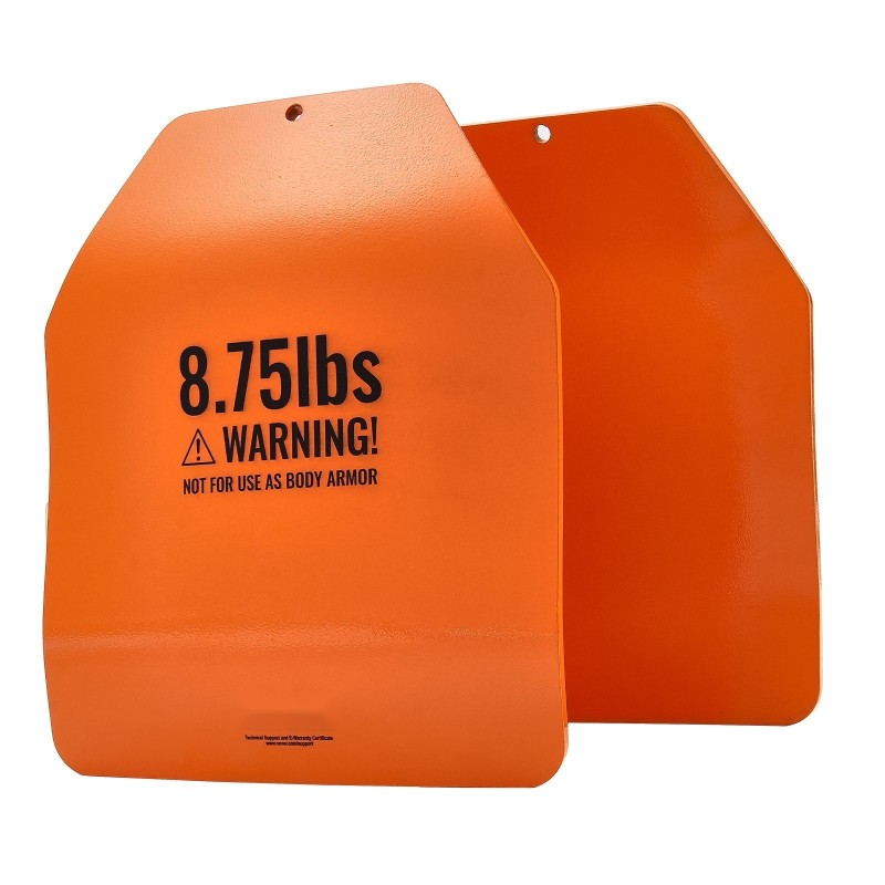 Painolevypari teräs 8.75 LB kaareva ergonominen 295x248x8 mm