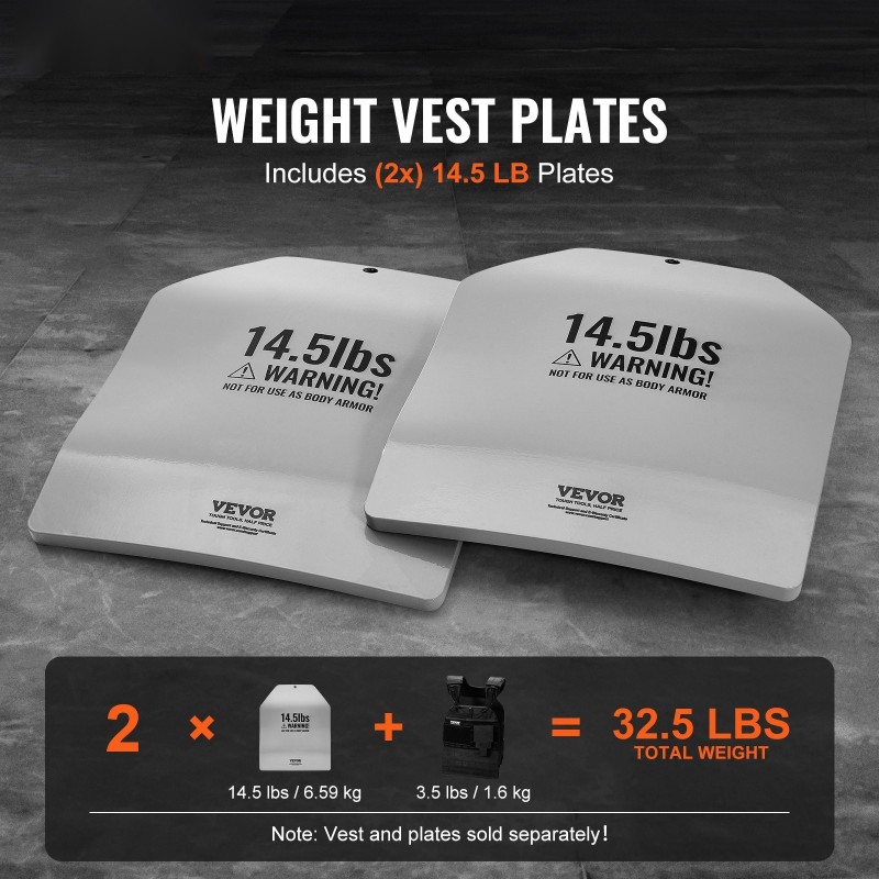 Painolevyt 2 kpl 14,5 paunaa teräs kolmiulotteinen kaareva muoto painoliiviin