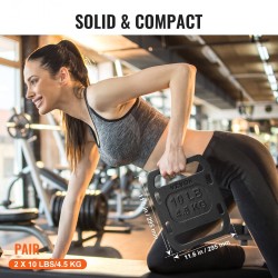 Valurautaiset ruck-painolevyt 2 kpl 4,5 kg säädettävä 4,5–9 kg ruck-kävelyyn