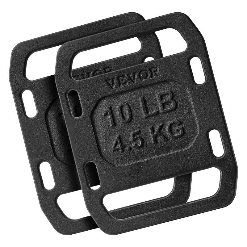 Valurautaiset ruck-painolevyt 2 kpl 4,5 kg säädettävä 4,5–9 kg ruck-kävelyyn
