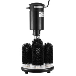 Lasinpesukone sähkökäyttöinen 5-harjainen 1200 lasia tunnissa kompakti ruostumaton teräs