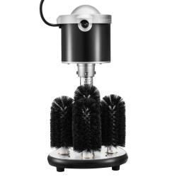 Sähkökäyttöinen lasinpesukone ruostumatonta terästä viisi harjaa kuusisataa lasia tunnissa