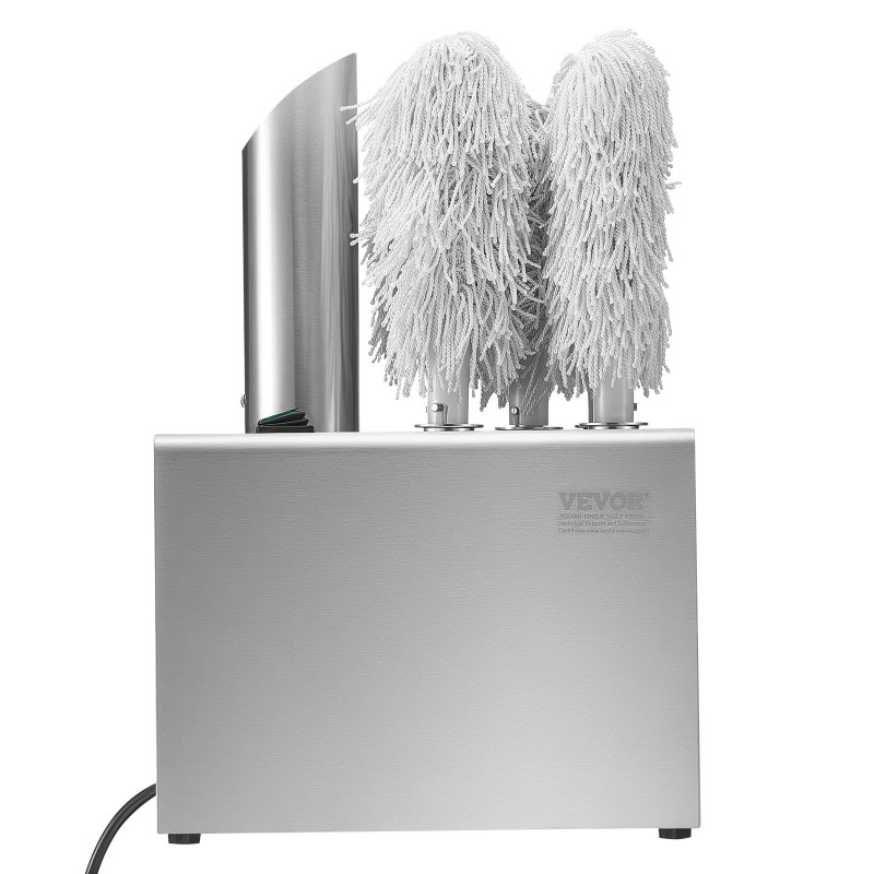 Sähköinen lasinkiillotuskone ammattikäyttöön 5 mikrokuituharjalla 330 lasia tunnissa lämminilmakuivaus