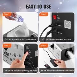 Lumitykki teräsrunko ja polypropeeni 1500 watin 5 litran sisäkäyttöön käsikäyttöinen tai ripustettava