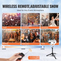 Lumiefektikone 1200 watin teräsrunko korkeussäädettävä jalusta langaton kaukosäädin