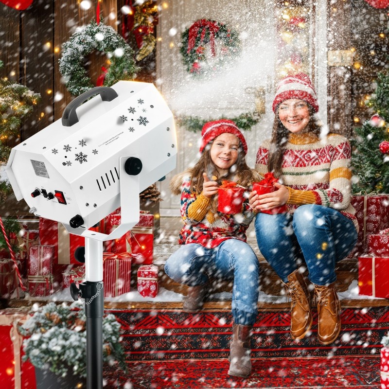 Lumiefektikone 1200 watin teräsrunko korkeussäädettävä jalusta langaton kaukosäädin