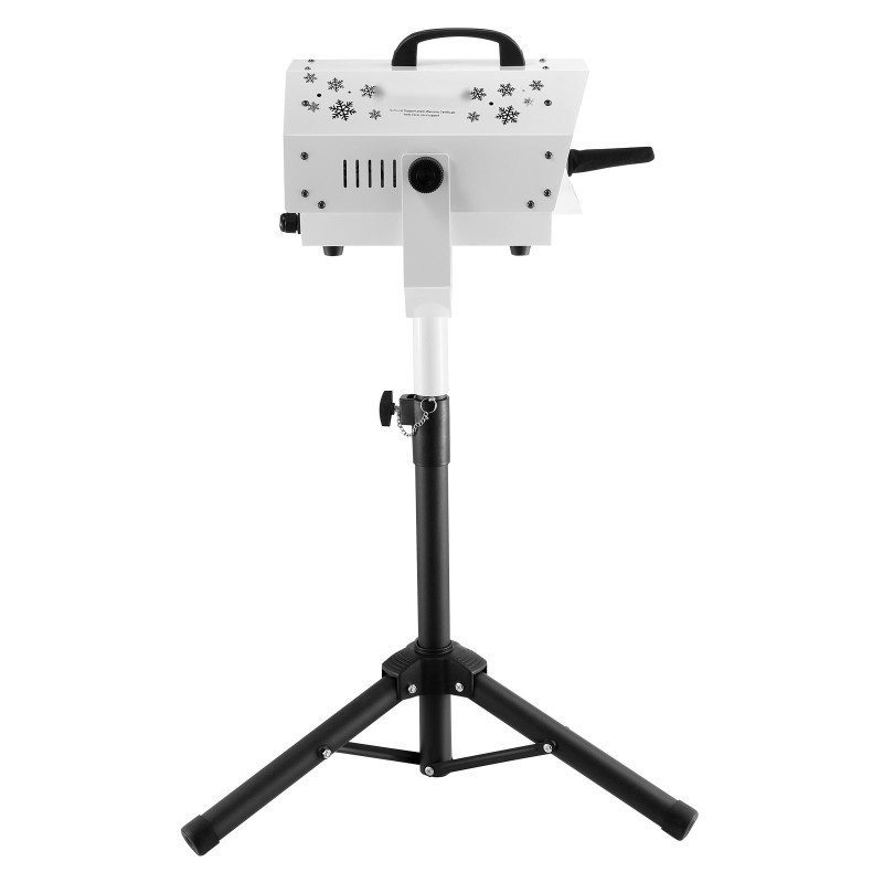 Lumiefektikone 1200 watin teräsrunko korkeussäädettävä jalusta langaton kaukosäädin