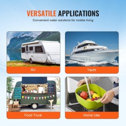 12V kalvopumppu 11,36 l/min säädettävä paine 2,7–6,9 bar 1/2 tuuman MNPT