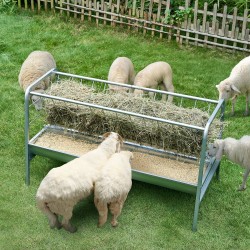 Ruokinta-allas kaksitoiminen vilja ja heinä hiiliteräs sinkitty pelti 80 gallonaa