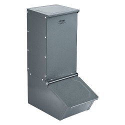 Sikasyöttölaite galvanoidusta teräksestä 2 2 busselin tilavuudella 5 sian ruokintaan