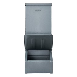 Sikasyöttölaite galvanoidusta teräksestä 2,2 busselin tilavuudella 5 sian ruokintaan