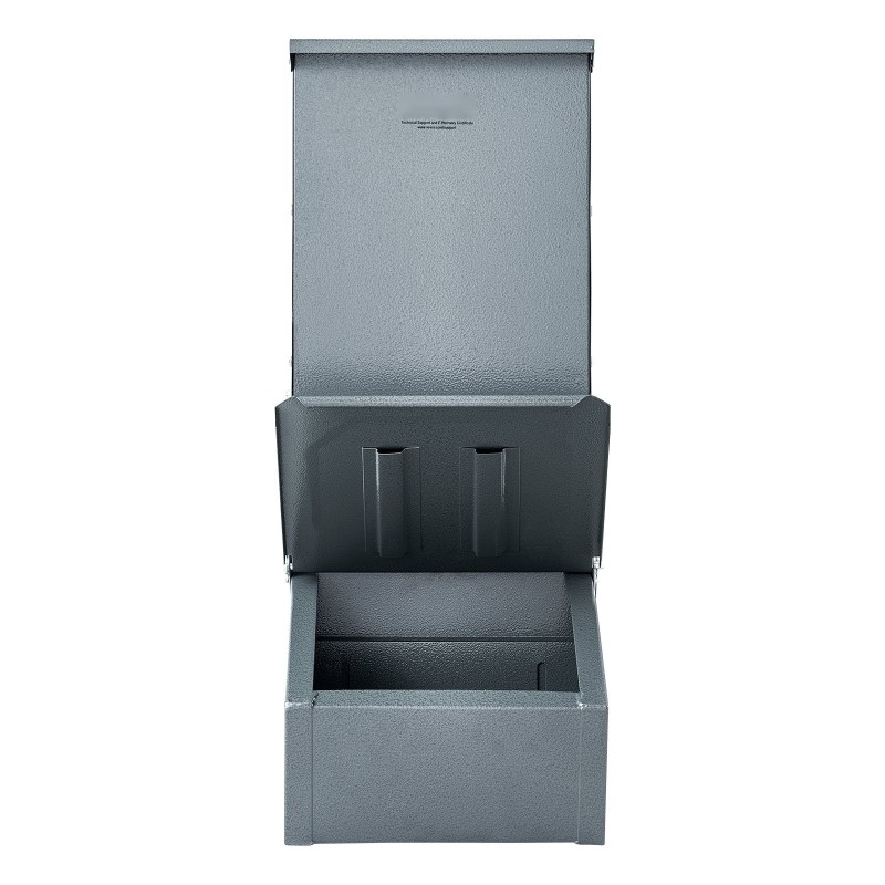 Sikasyöttölaite galvanoidusta teräksestä 2,2 busselin tilavuudella 5 sian ruokintaan