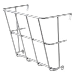 Heinäteline seinäkiinnitteinen hiiliteräksinen 18 5 gallonan kapasiteetilla vuohille hevosille ja lampaille