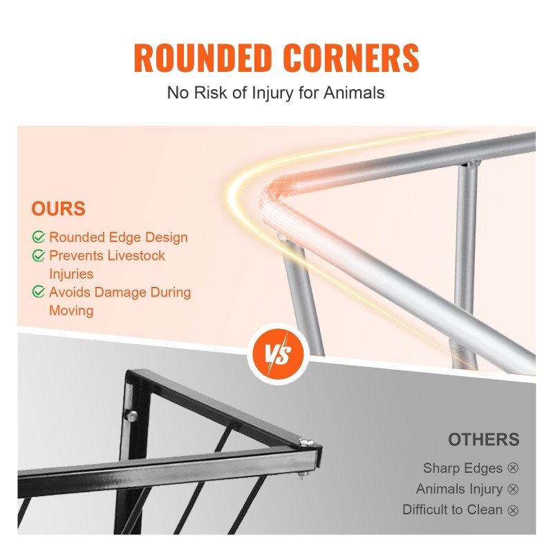 Heinäteline seinäkiinnitteinen hiiliteräksinen 18,5 gallonan kapasiteetilla vuohille hevosille ja lampaille