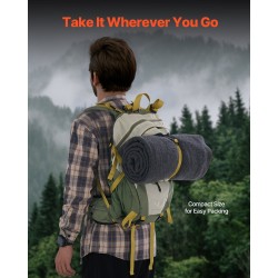 Villahuopa villasekoite 1,62 m x 2,23 m leirikäyttöön V-0