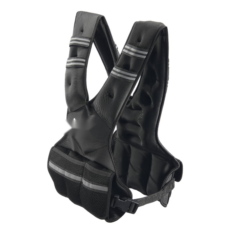 Neopreeninen painoliivi säädettävä 20–32 paunaa 6 rautapussia pehmustetut olkahihnat heijastavat yksityiskohdat