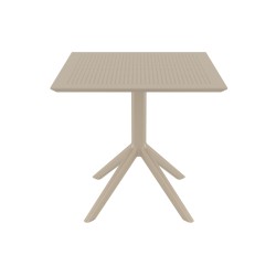 Sky 80 moderni vedenkestävä pöytä sisä- ja ulkokäyttöön