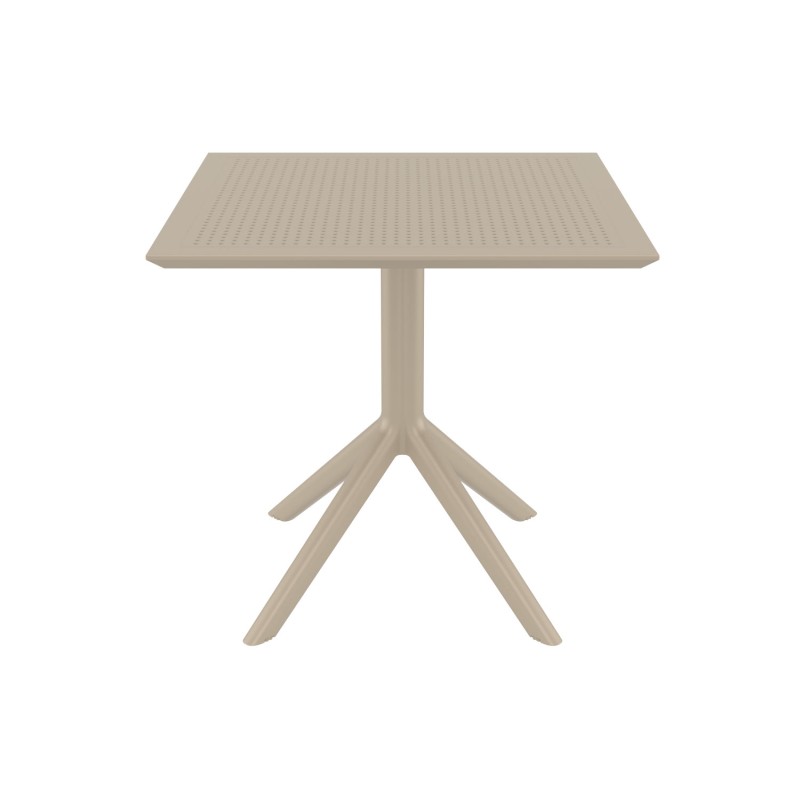 Sky 80 moderni vedenkestävä pöytä sisä- ja ulkokäyttöön