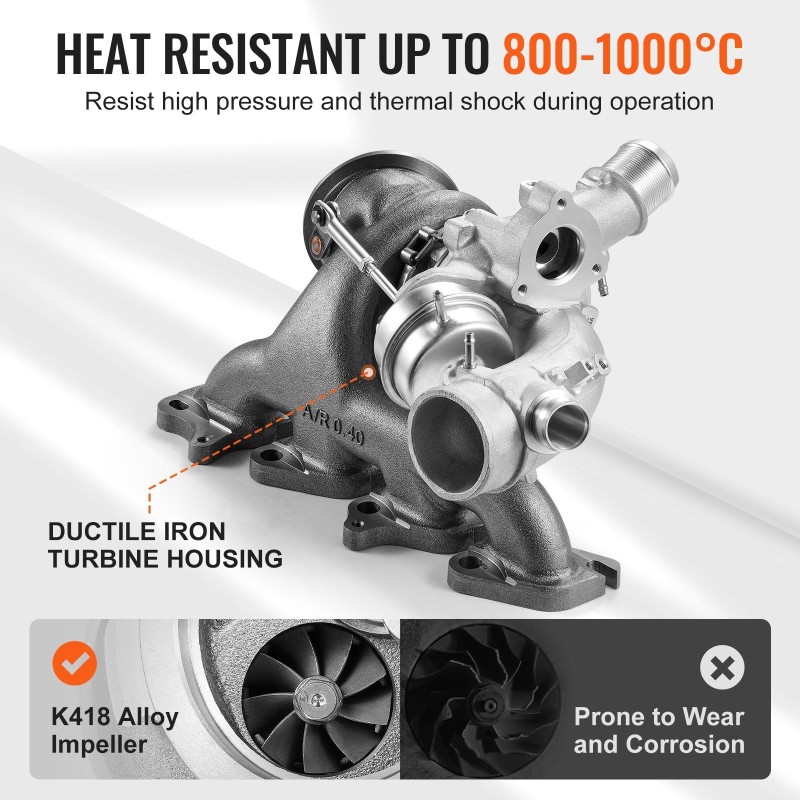 Turboahtin 1.4L bensiinimoottoriin tiivistesarja luja valurautarunko Cruze Sonic Trax Buick Encore