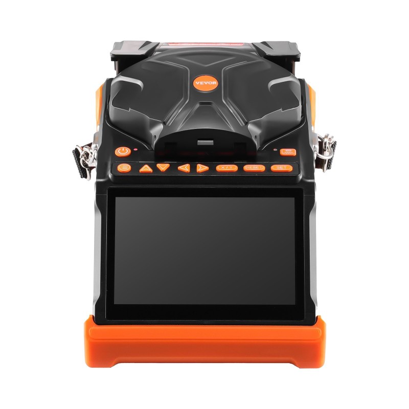 Kuituhitsauslaite 6 moottoria ydin ja vaipankohdistus 5-tuumainen kosketusnäyttö 7800 mAh akku