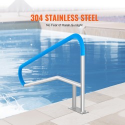 Uima-altaan kaide ruostumatonta terästä 1420 x 945 mm liukumaton kahvasuoja