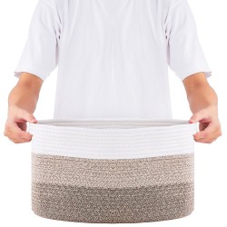 Säilytyskorit 3 kpl 22 l 380×250×225 mm polyesteripuuvillaa ja kuitukangasta kodin järjestelyyn