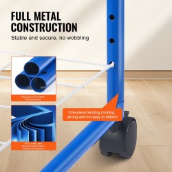 Taideteosten kuivausteline hiiliteräsrunko 25 irrotettavaa hyllyä lukittavat pyörät